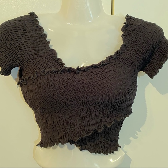 Heart and Hips Stretchy Cropped Top Size S NWT - Picture 12 of 16